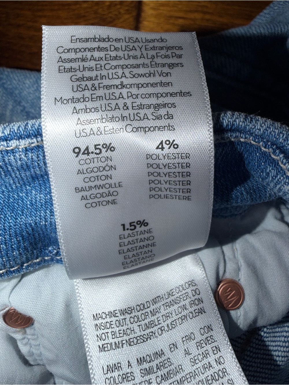 Mother Jeans Women's High Waisted Looker Ankle Fray Jeans Deep Breaths Size 32 - Picture 10 of 13